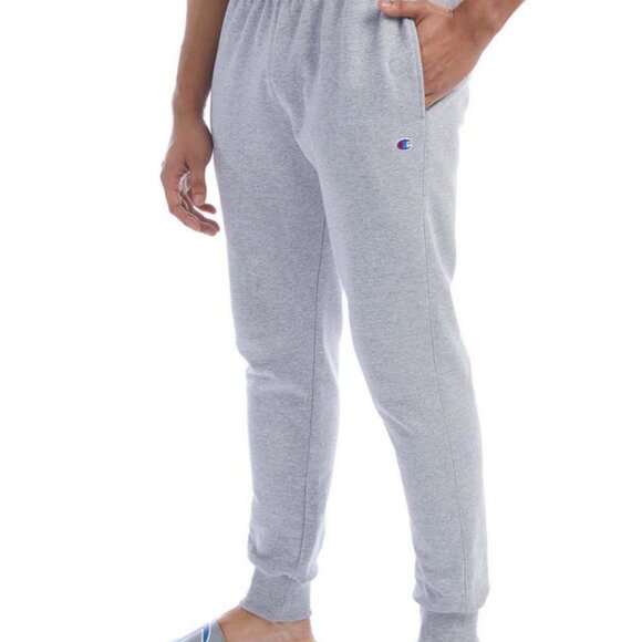 Champion Powerblend Retro Fleece Oxford Grey jogger. - Picture 1 of 9